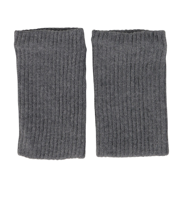 日本の名湯 2way レッグウォーマー チャコールグレー 3103505-97