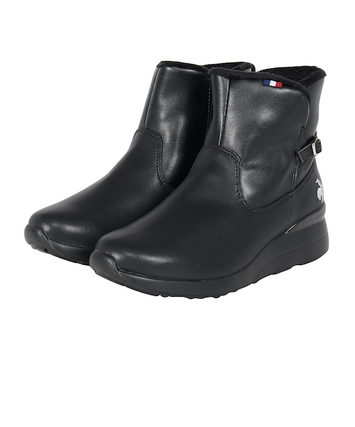 ルコックスポルティフ(lecoqsportif)ブーツ カジュアルシューズ LCS デュアン IV ブラック シルバー LU5FBT87LZ BKSL シューズ