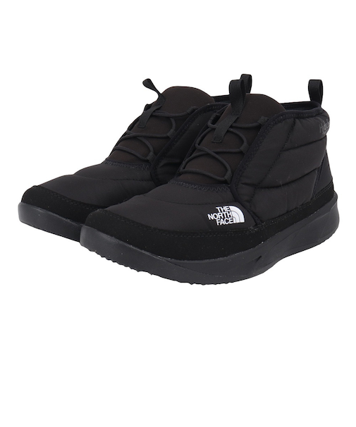 ザ・ノース・フェイス(THE NORTH FACE)カジュアルシューズ ヌプシ チャッカ ウォータープルーフ 3 ブラック NF52573 KK ブーツ スノ…