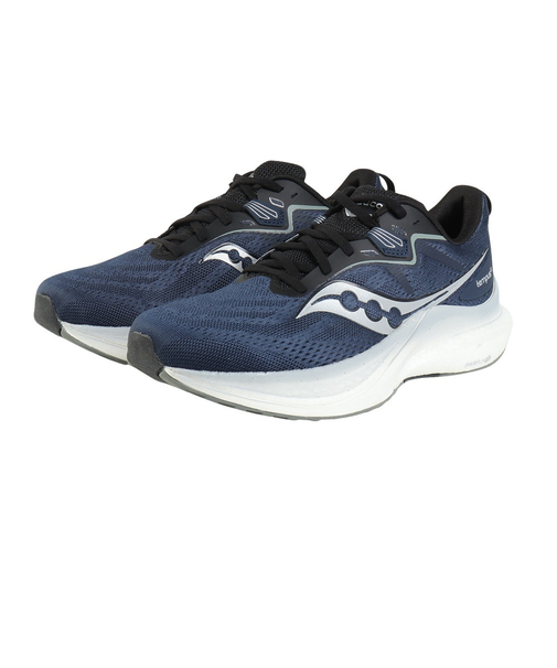 サッカニー（SAUCONY）ランニングシューズ ジョギングシューズ テンパス 2 ネイビー S20973-240 NAVY/BK スニーカー