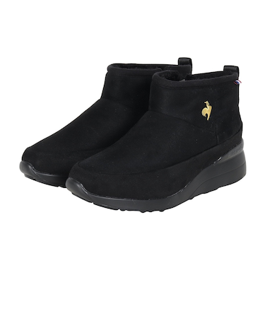 ルコックスポルティフ(lecoqsportif)ブーツ カジュアルシューズ LCS ムート ブラック ゴールド LU5FBT91LZ BKGD シューズ