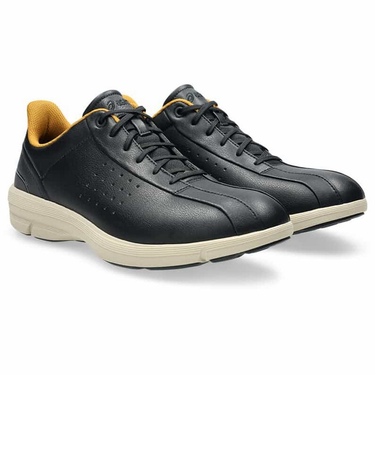 アシックス（ASICS）スニーカー ウォーキングシューズ ハダシウォーカー M064 ブラック ブラウン 1291A064.002 スポーツシューズ