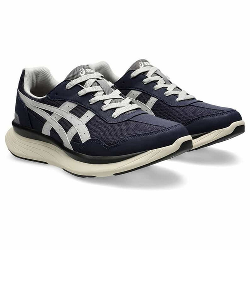 アシックス(ASICS)スニーカー ウォーキングシューズ ニーズアップ ネイビー 1241A011.400 スポーツシューズ