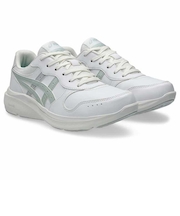 アシックス（ASICS）スニーカー ウォーキングシューズ ゲルファンウォーカー W077 ホワイト グリーン 1292A077.100 スポーツシューズ