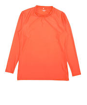 デュアリグ（DUARIG）EC限定商品 クルーネック 長袖 ストレッチ インナーシャツ 5S0024-SCWR-741ES ORG2