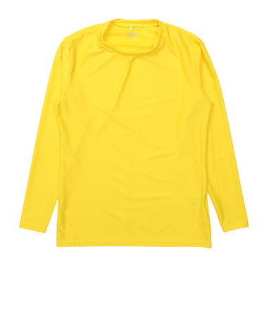 デュアリグ(DUARIG)EC限定商品 クルーネック 長袖 ストレッチ インナーシャツ 5S0024-SCWR-741ES YEL1