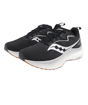 サッカニー(SAUCONY)ランニングシューズ ジョギングシューズ テンパス 2 ブラック ホワイト S10973-200 BK/WHT スニーカー