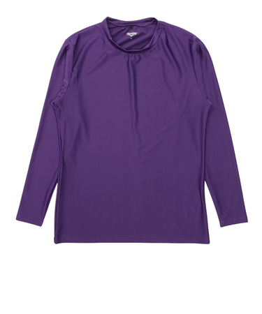 デュアリグ（DUARIG）EC限定商品 クルーネック 長袖 ストレッチ インナーシャツ 5S0024-SCWR-741ES PUL4