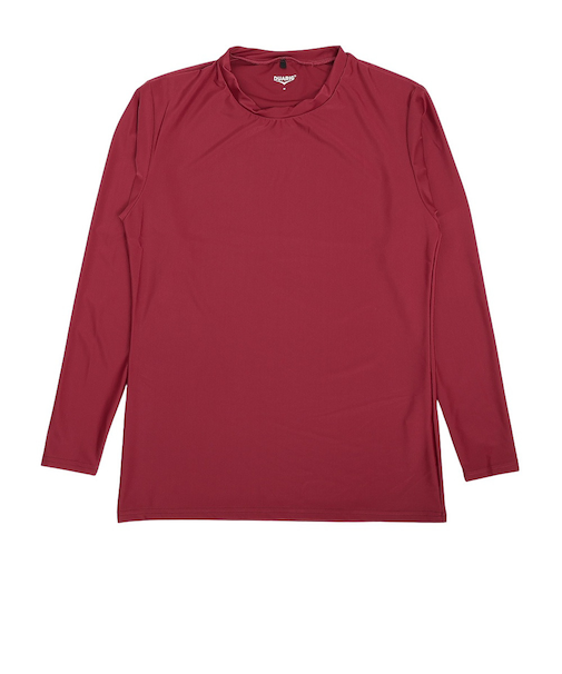 デュアリグ（DUARIG）EC限定商品 クルーネック 長袖 ストレッチ インナーシャツ 5S0024-SCWR-741ES WIN3