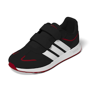 アディダス（adidas）ジュニアスニーカー スポーツシューズ テンソー スイッチ キッズ ブラック ホワイト NMO14-JH8653 カジュアルシューズ