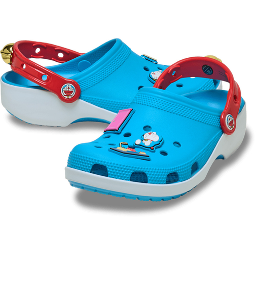 クロックス（crocs）サンダル ドラえもん クラシック クロッグ ブルー 211691-90H スポーツサンダル カジュアル
