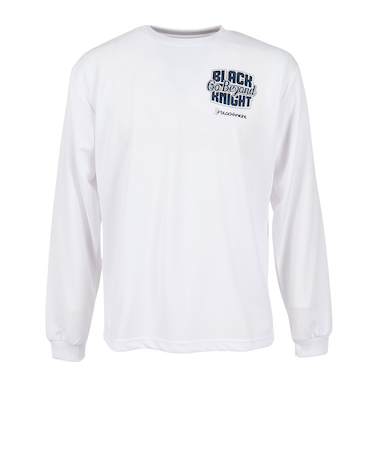 バドミントンウェア ドライロングTシャツ T-5201U-WHT