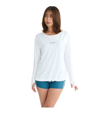 ロキシー(ROXY)フィットネス水着 レディース 水泳 Roxy Fitness LET IT BE 水陸両用 3点セット 青 S-Lサイズ 25FWRSW2…