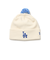 ニューエラ（NEW ERA）帽子 ニットキャップ ポンポンニット ロサンゼルス・ドジャース オフホワイト 白 14669955