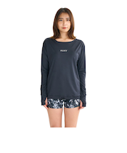 ロキシー（ROXY）フィットネス水着 レディース 水泳 Roxy Fitness LET IT BE 水陸両用 3点セット 黒 S-Lサイズ 25FWRSW2…