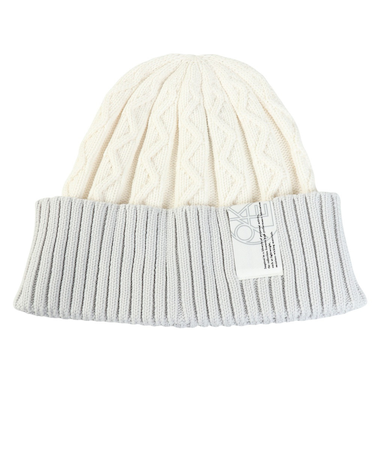 オークリー（OAKLEY）ニットキャップ ESSENTIAL ビーニー 6.0 白 46cm FOS902254-33W ニット帽 防寒