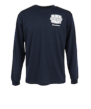 バドミントンウェア ドライ ロングTシャツ T-5201U-NVY