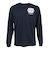 バドミントンウェア ドライ ロングTシャツ T-5201U-NVY