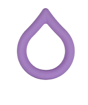 ダンベル&ケトルベル Drop Ring 紫 3kg TAN-5030-30-PU ウエイトリング ドロップ型