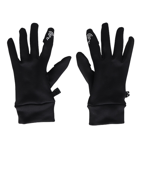 クー（Coo.）GERMANIUM 手袋 グローブ2 黒 ブラック M-Lサイズ 901CO5SN0003 BLK