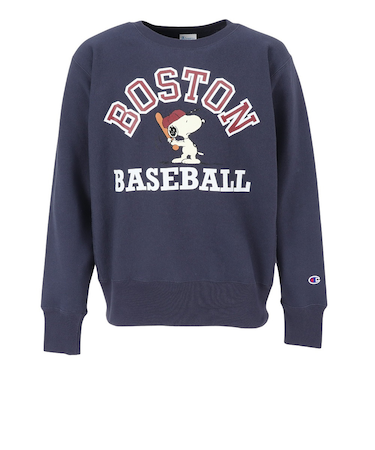 チャンピオン-ヘリテイジ（CHAMPION-HERITAGE）リバースウィーブ 11．5oz PEANUTS スウェットシャツ C3-C040 386