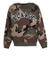 エクストララージ（XLARGE）ARCH ロゴ クルーネックニット 101253015002-CAMO