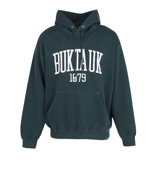 ヘビー裏毛刺繍パーカー BU2525802:66:D/GREEN