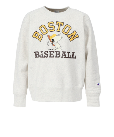 チャンピオン-ヘリテイジ（CHAMPION-HERITAGE）リバースウィーブ 11．5oz PEANUTS スウェットシャツ C3-C040 810