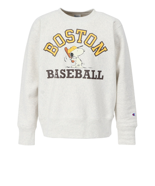 チャンピオン-ヘリテイジ（CHAMPION-HERITAGE）リバースウィーブ 11．5oz PEANUTS スウェットシャツ C3-C040 810