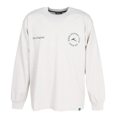 ヘビー天竺ロゴ ロングスリーブ Tシャツ BU2525806:15:GRAY