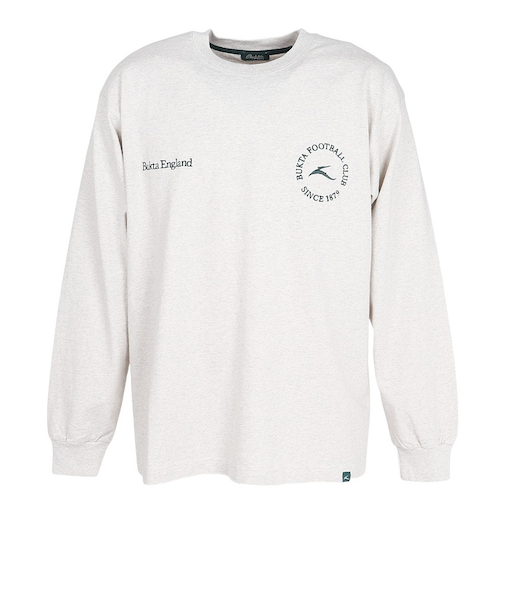 ヘビー天竺ロゴ ロングスリーブ Tシャツ BU2525806:15:GRAY