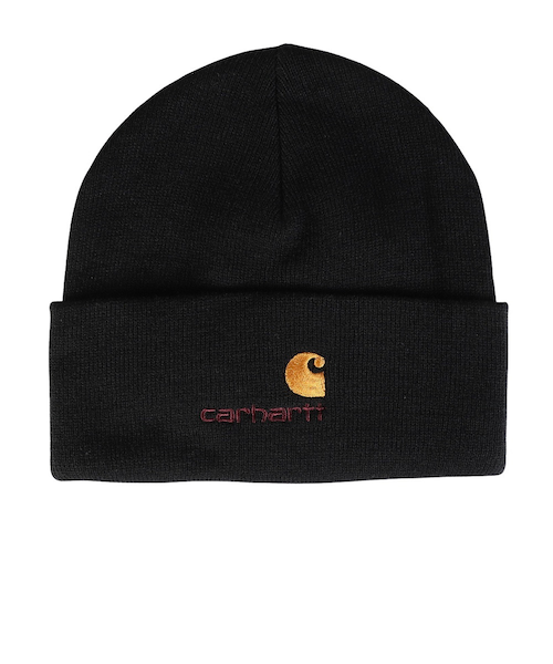 カーハート（CARHARTT）ニットキャップ アメリカン スクリプトビーニー