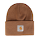 カーハート（CARHARTT）ニットキャップ アクリルワッチハット ブラウン I020222HZXX25FW ニット帽 防寒