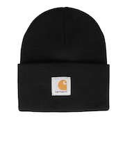 カーハート(CARHARTT)ニットキャップ アクリルワッチハット 黒 I02022289XX25FW ニット帽 防寒