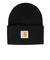 カーハート（CARHARTT）ニットキャップ アクリルワッチハット 黒 I02022289XX25FW ニット帽 防寒