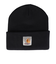 カーハート（CARHARTT）ニットキャップ オハイオビーニー 黒 I03543089XX25FW ニット帽 防寒