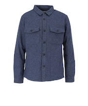 エルケクス（ELKEX）PADDING 長袖シャツ ジャケット EKM5FA0006 IBLU