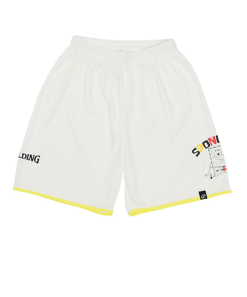 スポルディング（SPALDING）バスケットボールウェア ジュニア プラクティスパンツ スポンジ・ボブ パペット SJP25181SWH