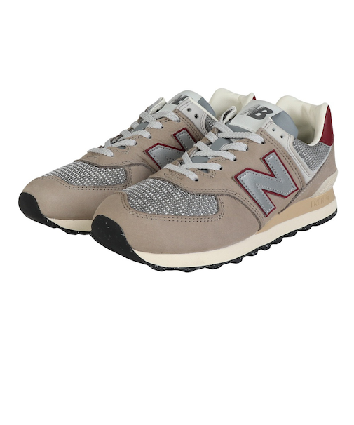 ニューバランス（new balance）スニーカー スポーツシューズ 574 ミディアムグレー U574SKBD カジュアルシューズ スエード