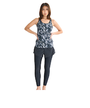 ロキシー(ROXY)フィットネス水着 レディース 水泳 Roxy Fitness DO YOUR BEST 水陸両用 めくれ防止 黒 S-Lサイズ 25FWR…