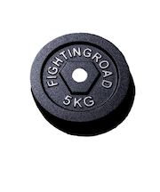 ファイティングロード Co.Ltd(FIGHTING ROAD CO.LTD)プレート ブラック 5kg HG6 841FR20CM5622.