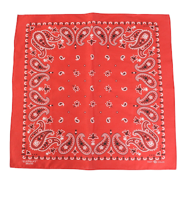 バンダナ EB3211101 RED