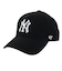 フォーティーセブン（47）キャップ ニューヨーク・ヤンキースA B-THCKM17EWS-BK 黒 54-58cm 14858318 スポーツキャップ