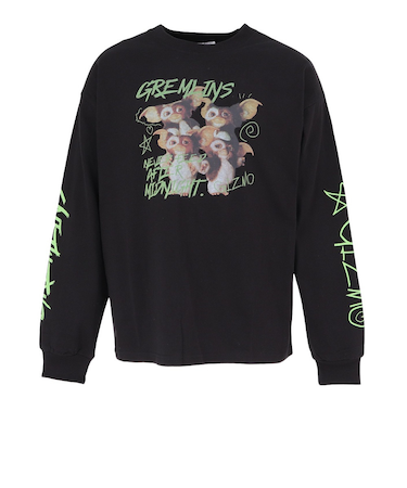 グレムリンズ（GREMLINS）グレムリン プリント 長袖シャツ 5715005-01 BLK