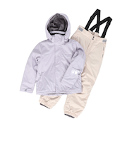 エアボーン（ARBN）ジュニア スノーボードスーツ 上下セット AB63WW1650J LVD