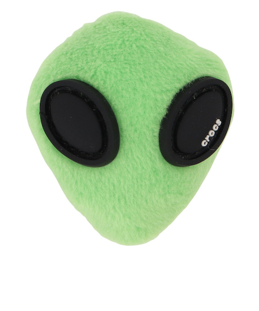 クロックス（crocs）ジビッツ プラッシュ グリーン エイリアン 10016202