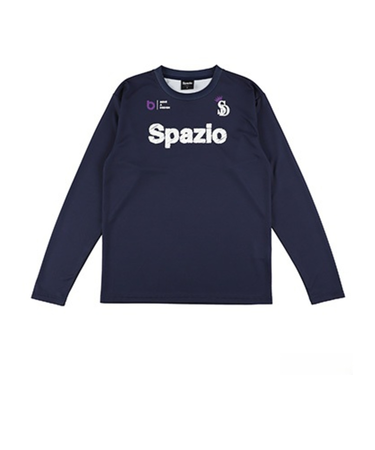 スパッツィオ（SPAZIO）サッカー フットサルウェア ロゴスケッチロンプラ 長袖プラクティスシャツ GE-1116-21
