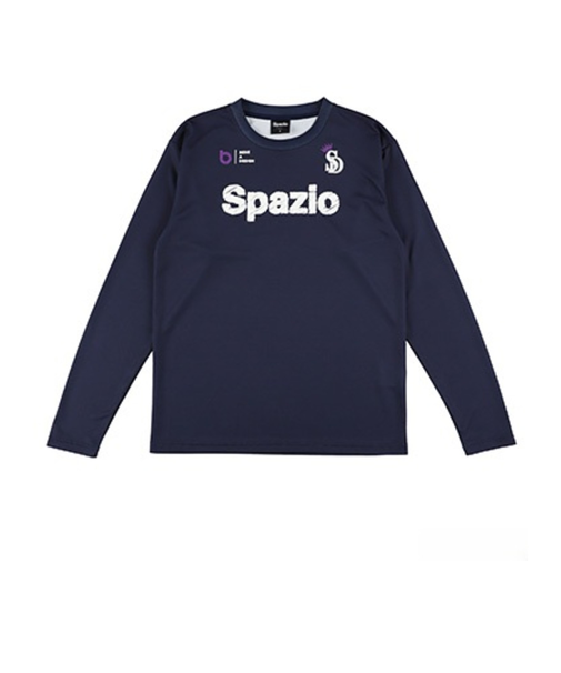スパッツィオ（SPAZIO）サッカー フットサルウェア ロゴスケッチロンプラ 長袖プラクティスシャツ GE-1116-21