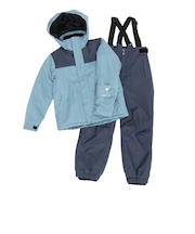 エアボーン（ARBN）ジュニア スノーボードスーツ 上下セット AB63WW1650J BLGRY