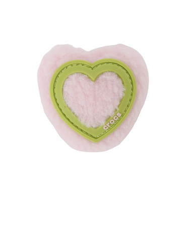 クロックス（crocs）ジビッツ プラッシュ ピンクハート 10016203